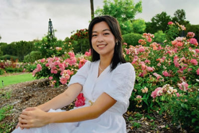 Frances Lee, an international student from Indonesia studying at UNSW Sydney